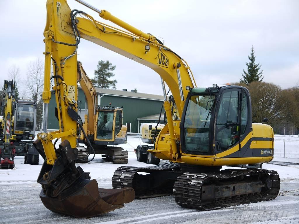 JCB JS 145 Pelle sur chenilles