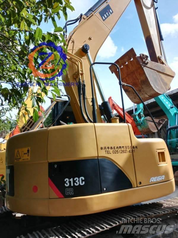 CAT 313 C/Short tail Pelle sur chenilles