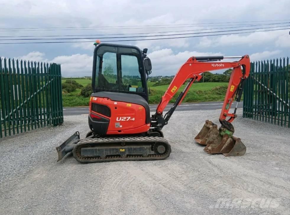 Kubota U 27-4 Mini pelle < 7t