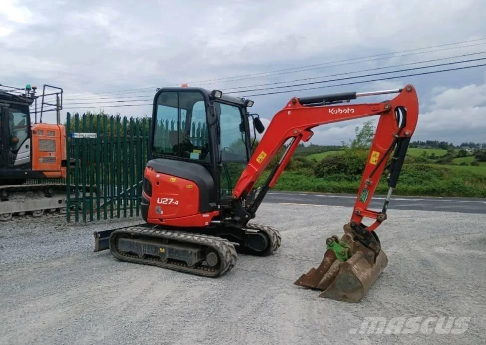 Kubota U 27-4 Mini pelle < 7t