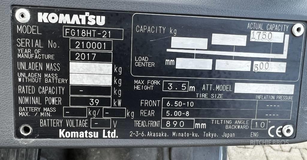 Komatsu FG15HT-21 Chariots GPL
