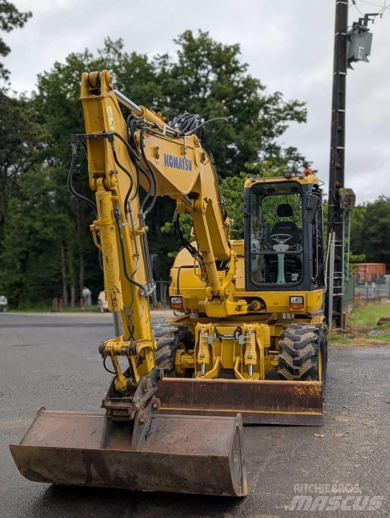 Komatsu PW 98 MR-8 Pelle sur pneus