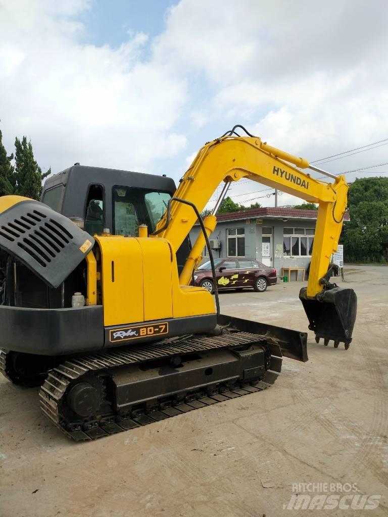 Hyundai 80-7 Pelle sur chenilles