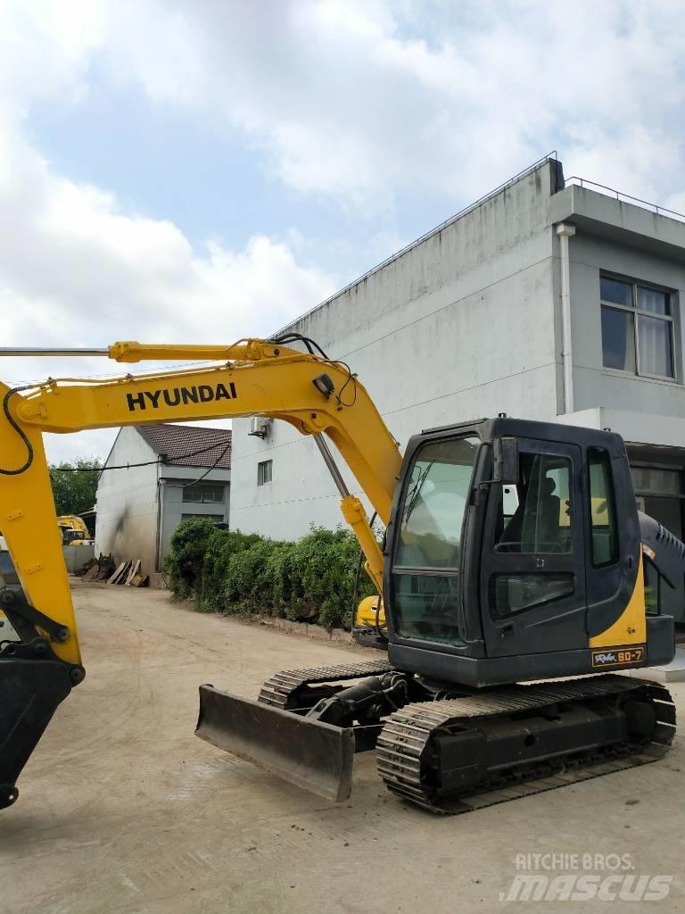 Hyundai 80-7 Pelle sur chenilles