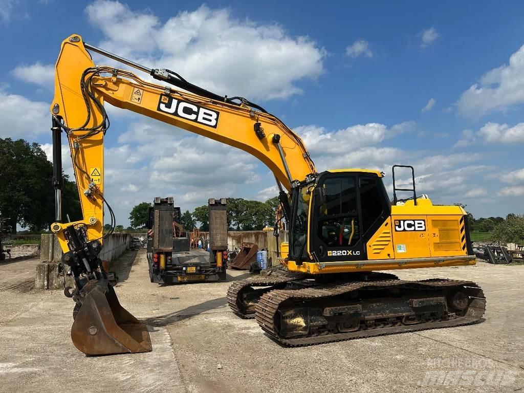JCB 220Xlc Pelle sur chenilles