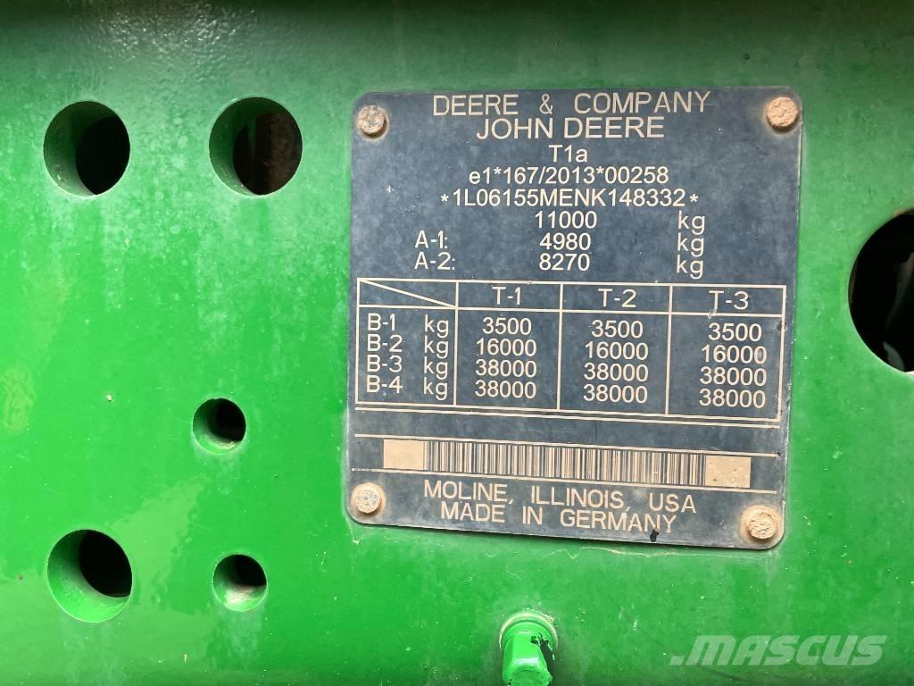 John Deere 6155 M Tracteur