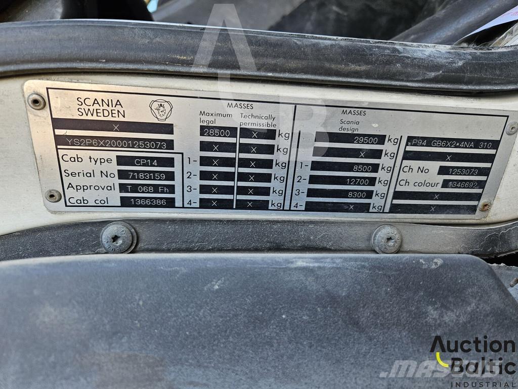 Scania P 94 GB Camion malaxeur