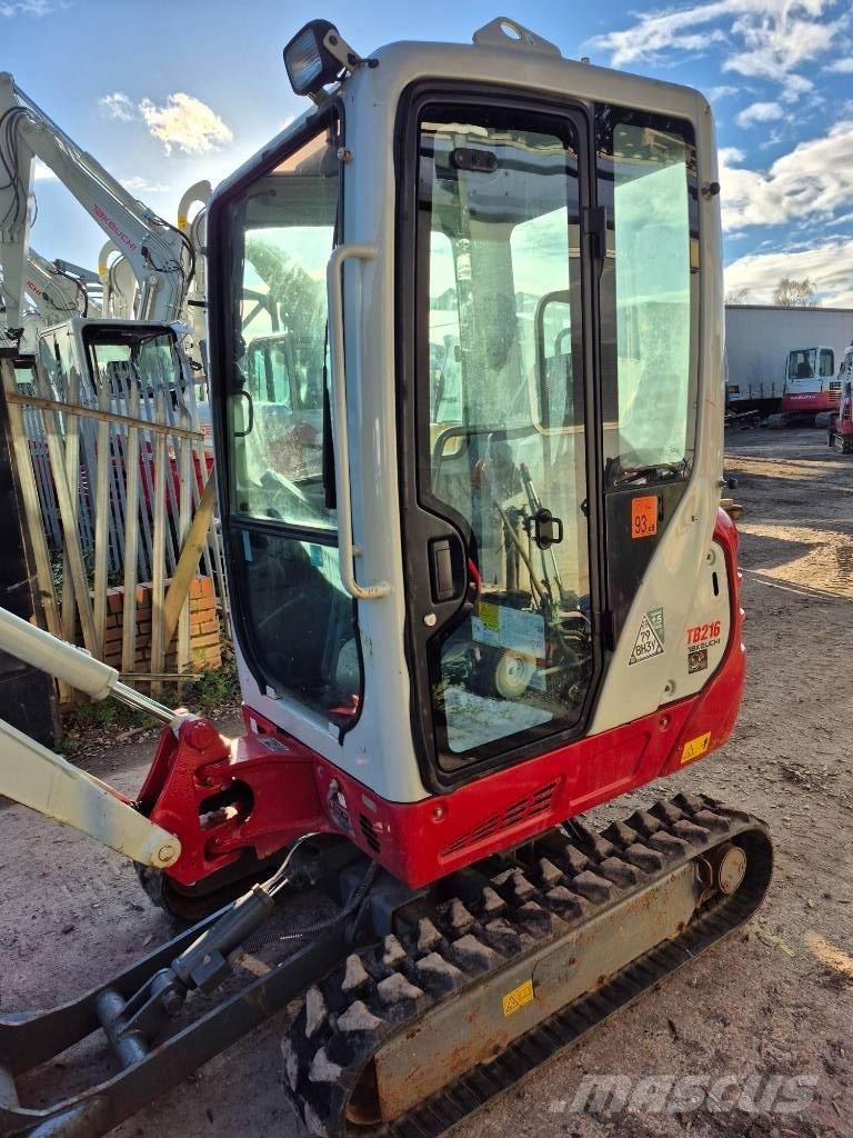 Takeuchi TB 216 Mini pelle < 7t