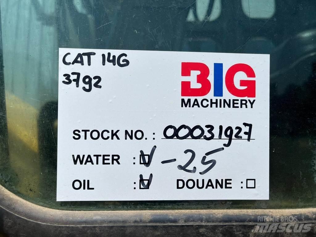CAT 14G Niveleuse