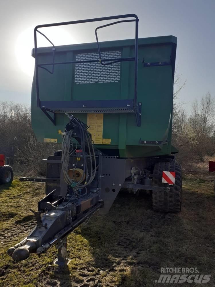 Krampe Big Body 900 Semi remorque plateau ridelle