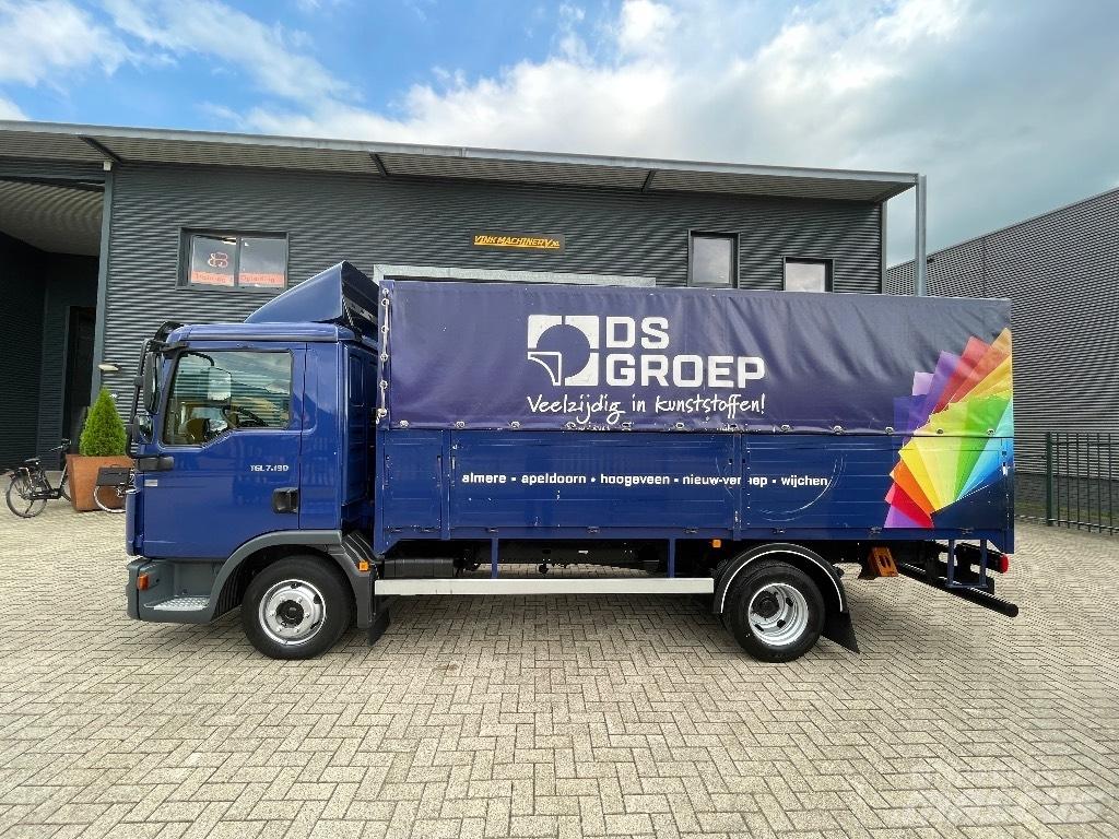 MAN TGL 7.190 Camion à rideaux coulissants (PLSC)