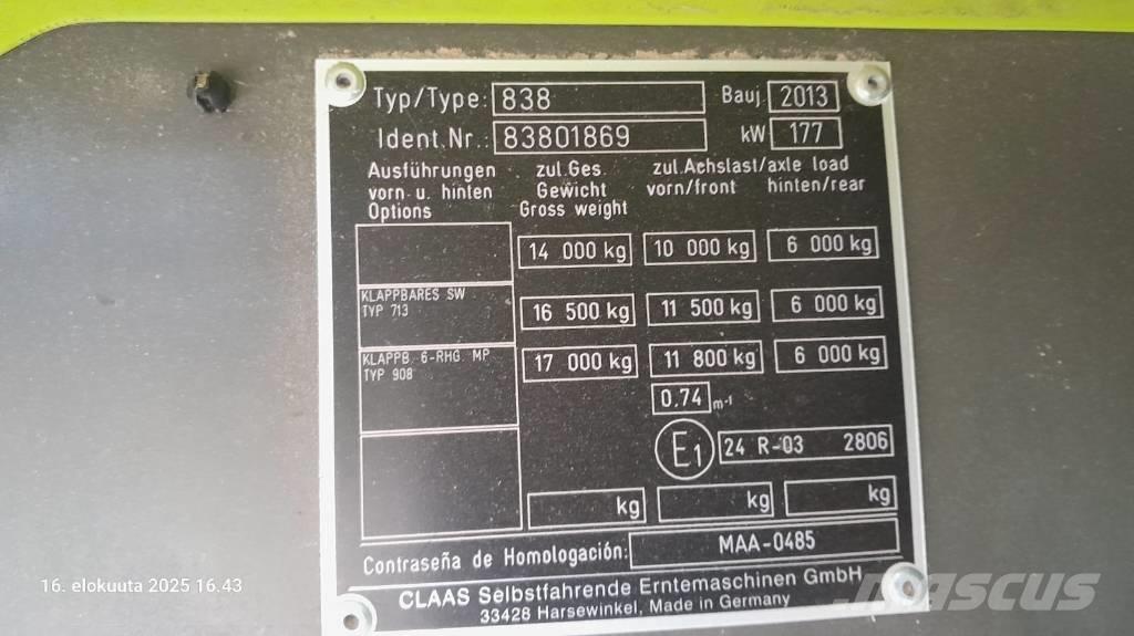 CLAAS Tucano 430 APS Moissonneuse batteuse