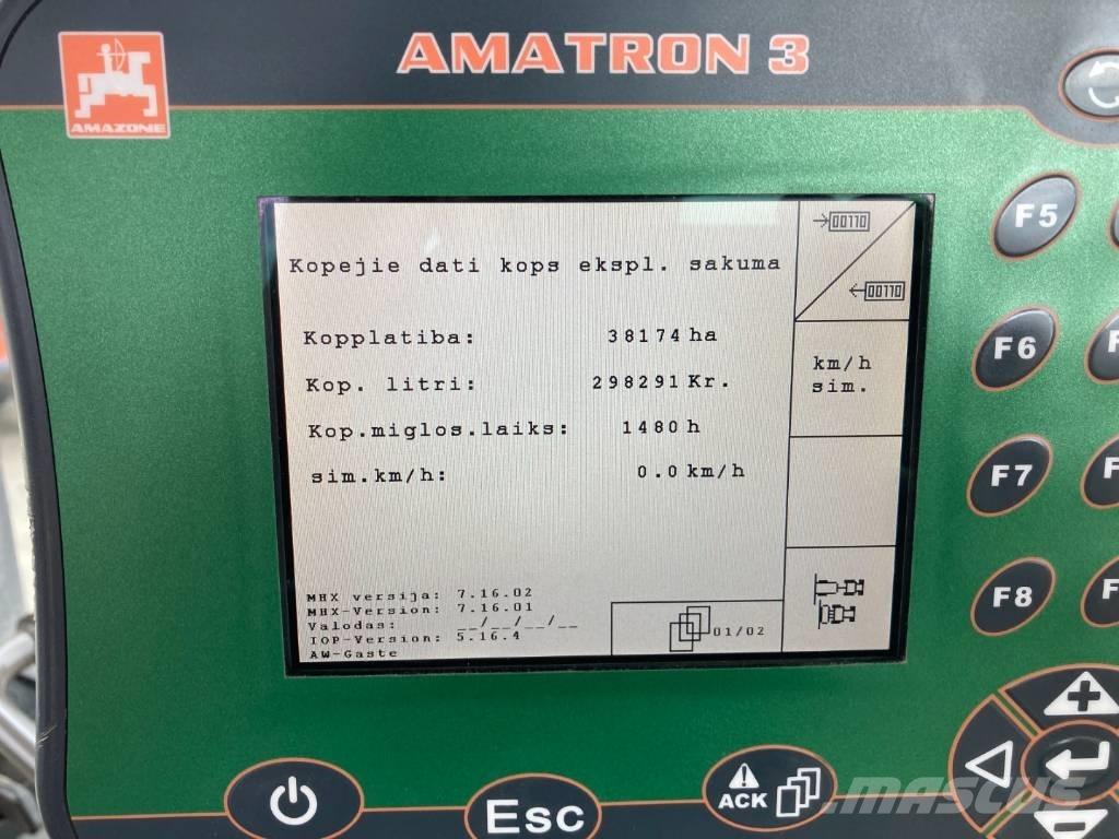 Amazone UX 4200 Pulvérisateurs traînés