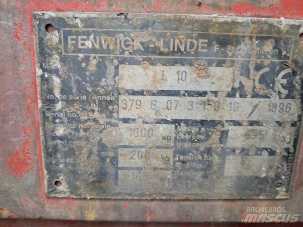 Linde L10 Gerbeur accompagnant