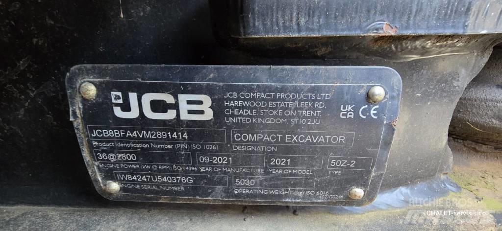 JCB 50 Z-2 Mini pelle < 7t