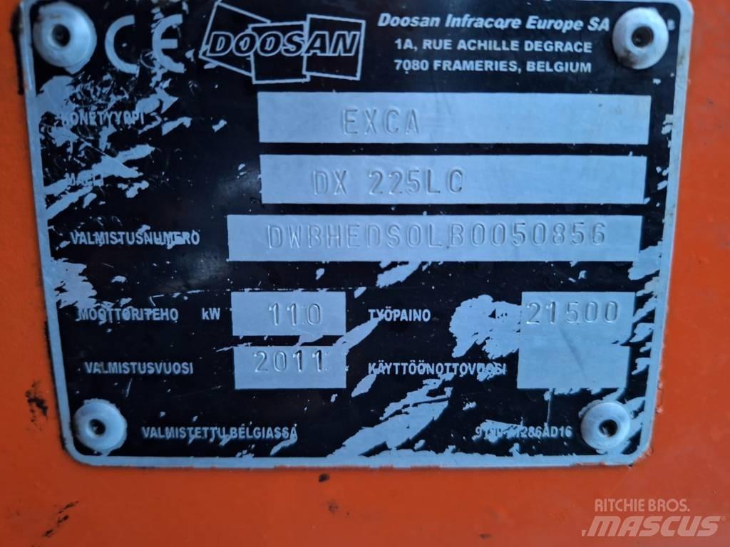 Doosan DX 225 LC Pelle sur chenilles