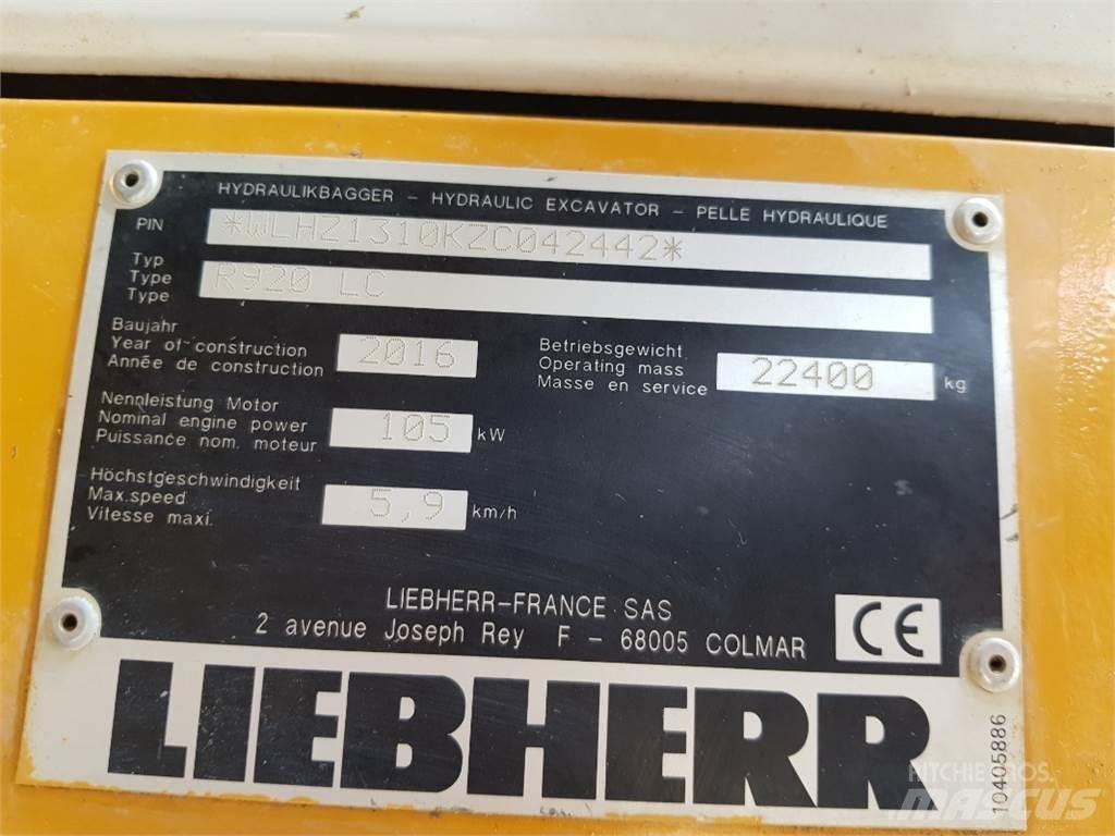 Liebherr R920 Pelle sur chenilles