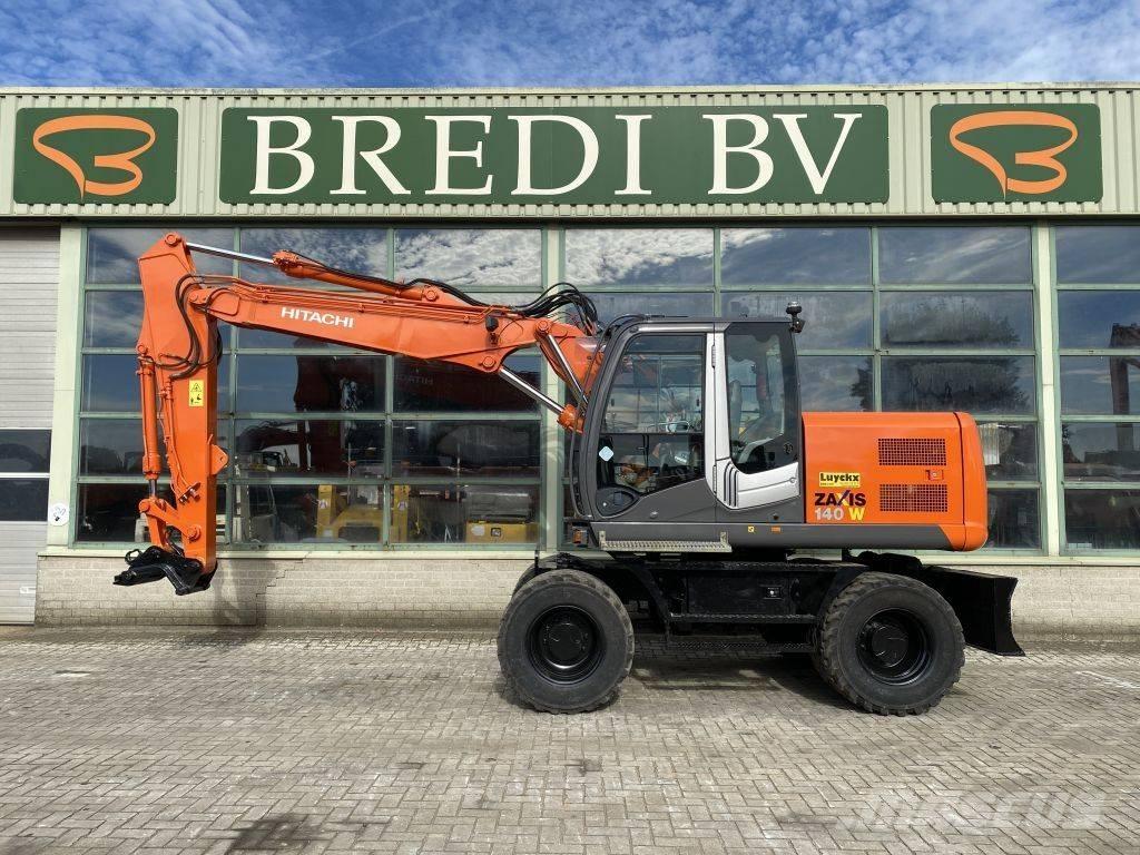 Hitachi ZX 140 W-3 Pelle sur pneus