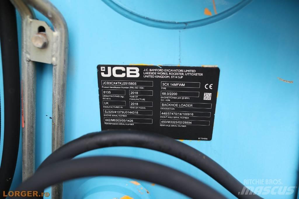 JCB 3 CX 14 Tractopelle