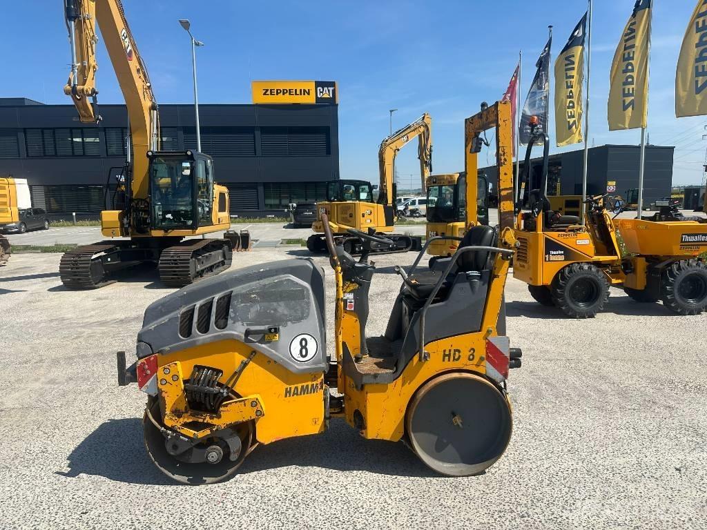 Hamm HD 8 VV Rouleaux tandem