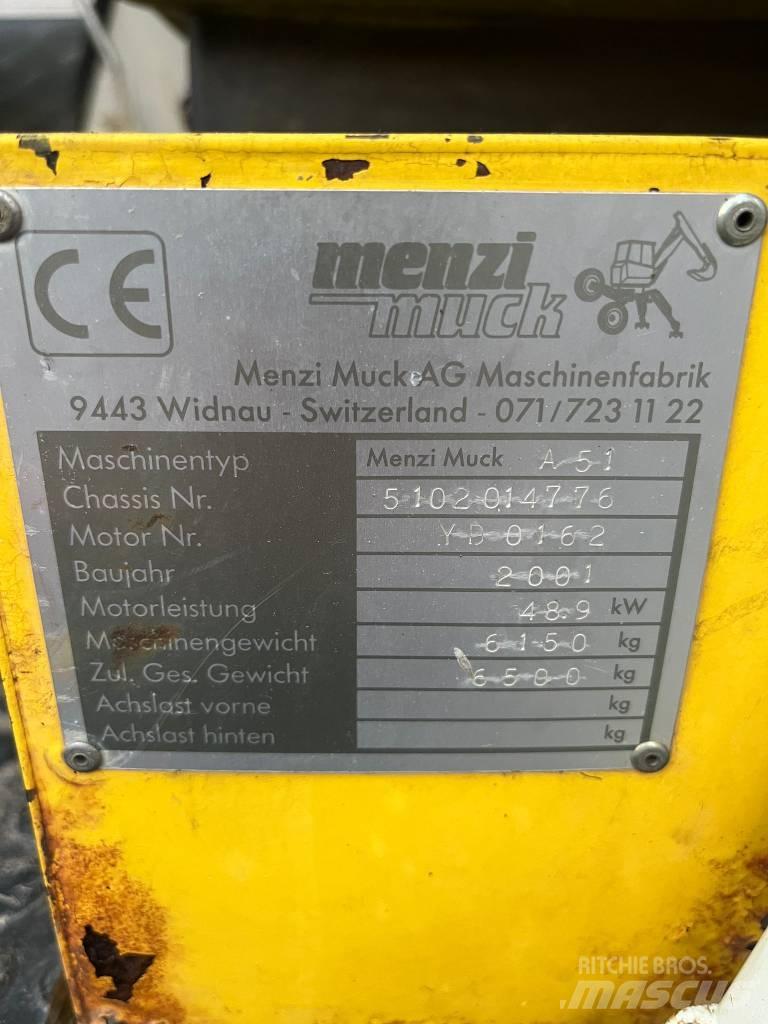 Menzi Muck A51 Pelle spéciale