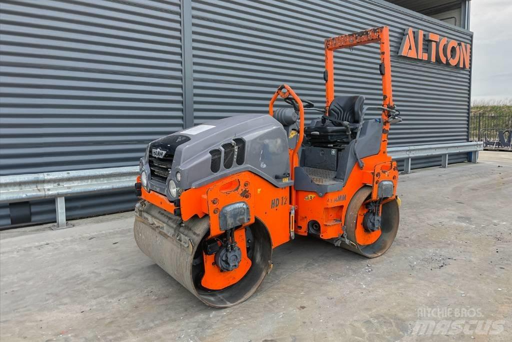 Hamm HD 12 VV Rouleaux tandem