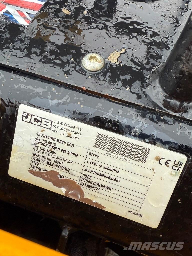 JCB HT D5 Tombereau sur chenilles