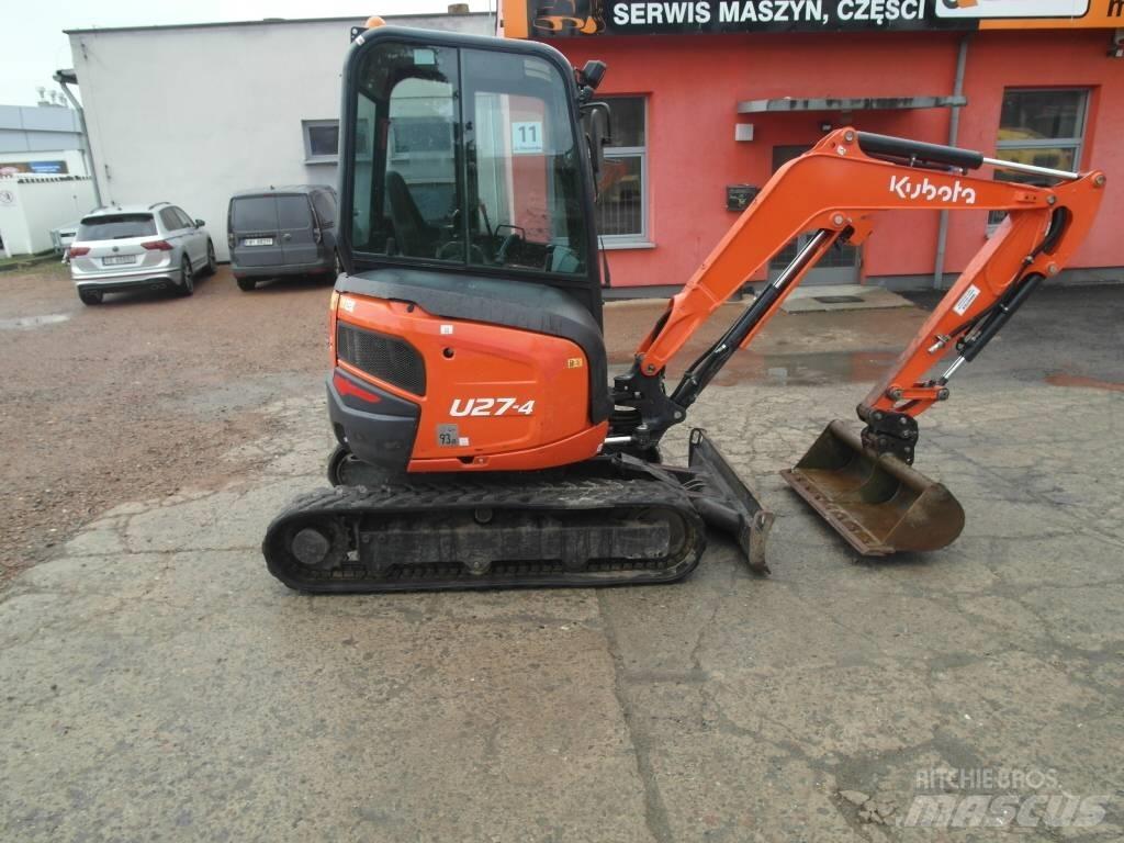Kubota U 27-4 Mini pelle < 7t