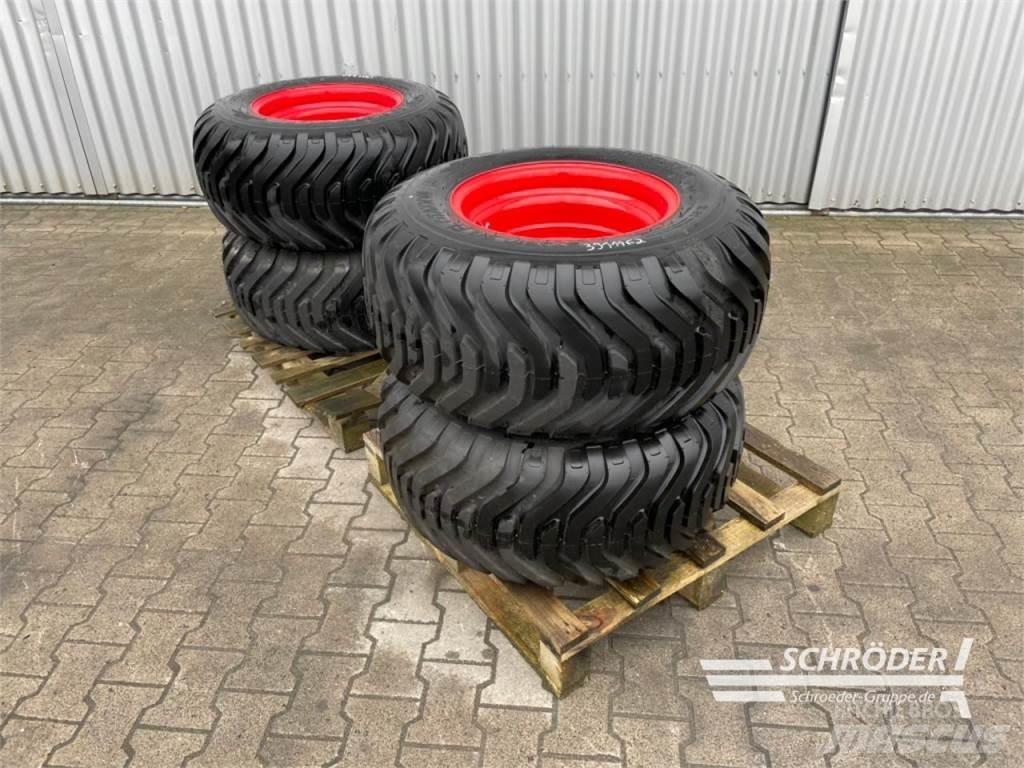  2X 380/55-17 Pneus, roues et jantes
