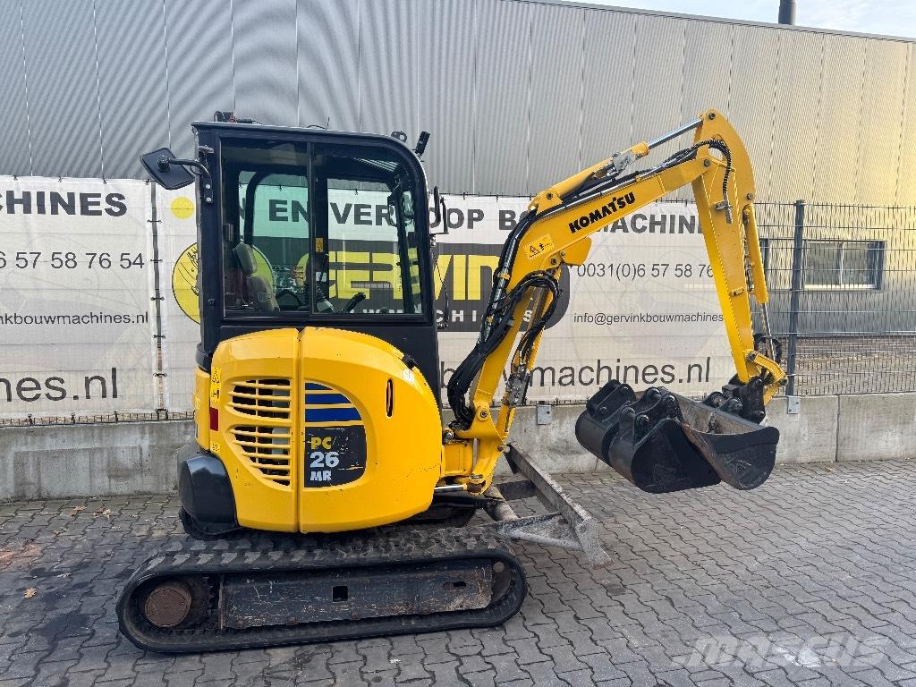 Komatsu PC 26 MR-3 Mini pelle < 7t