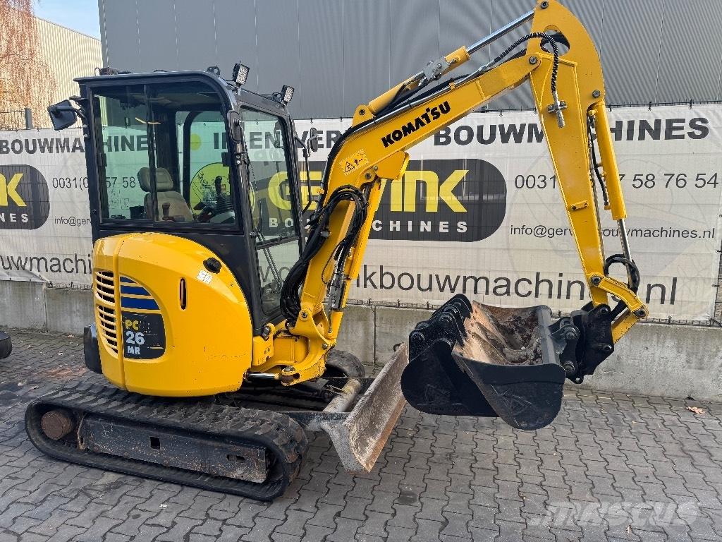 Komatsu PC 26 MR-3 Mini pelle < 7t