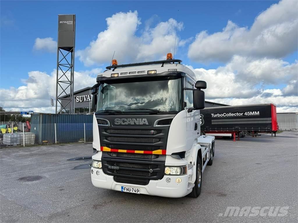 Scania R 520 6X2 Camion ampliroll