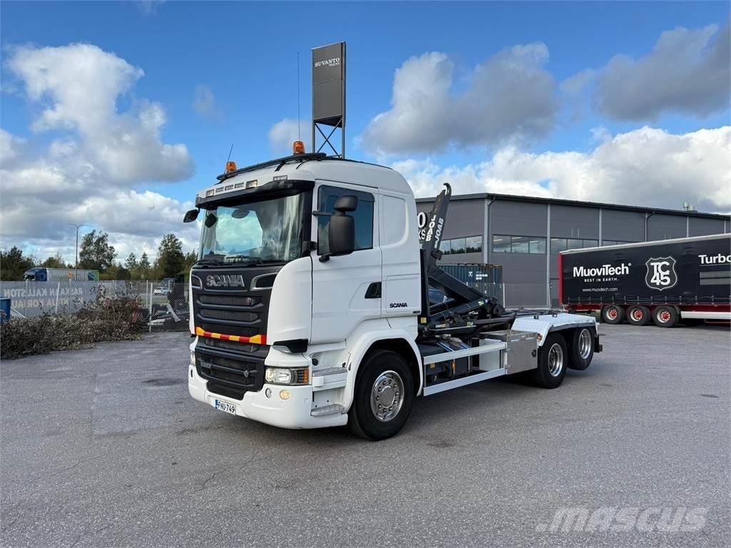 Scania R 520 6X2 Camion ampliroll