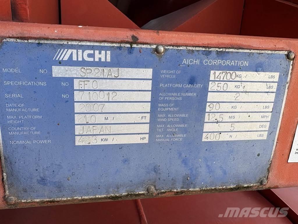 Aichi Sp21aj Nacelles télescopiques