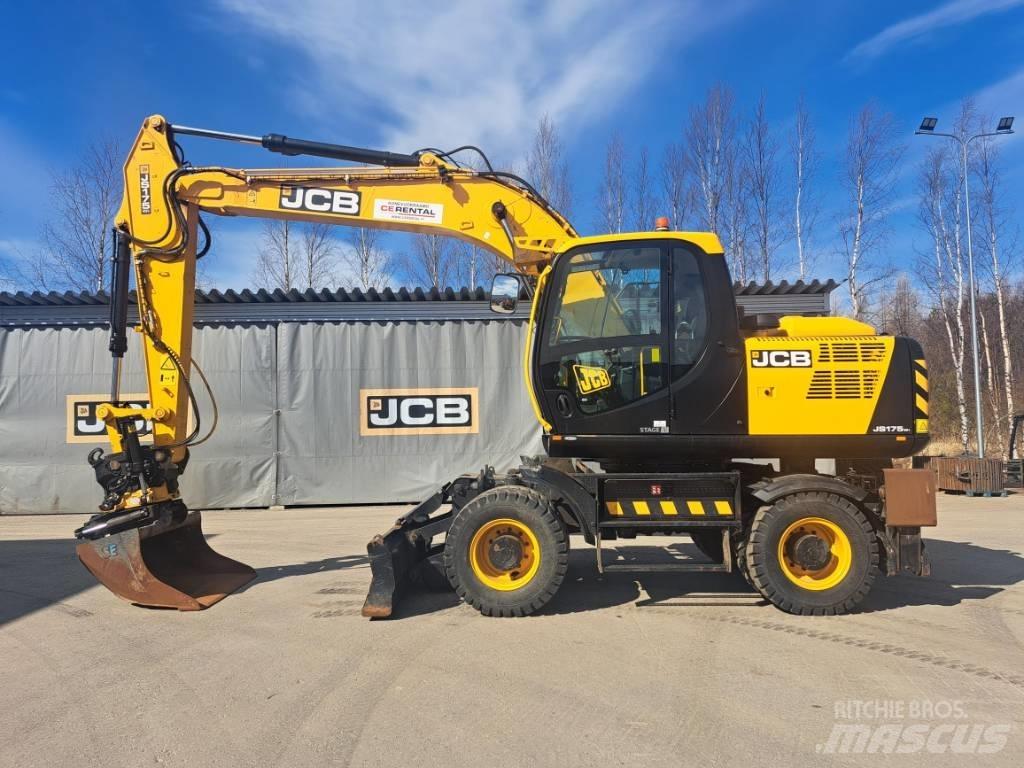 JCB JS 175 W Pelle sur pneus