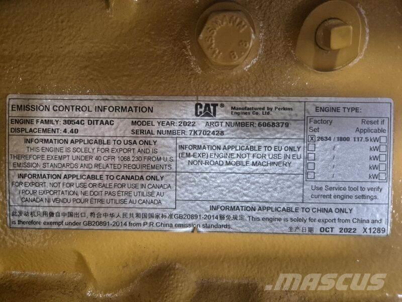 CAT 3054C DITAAC Moteur