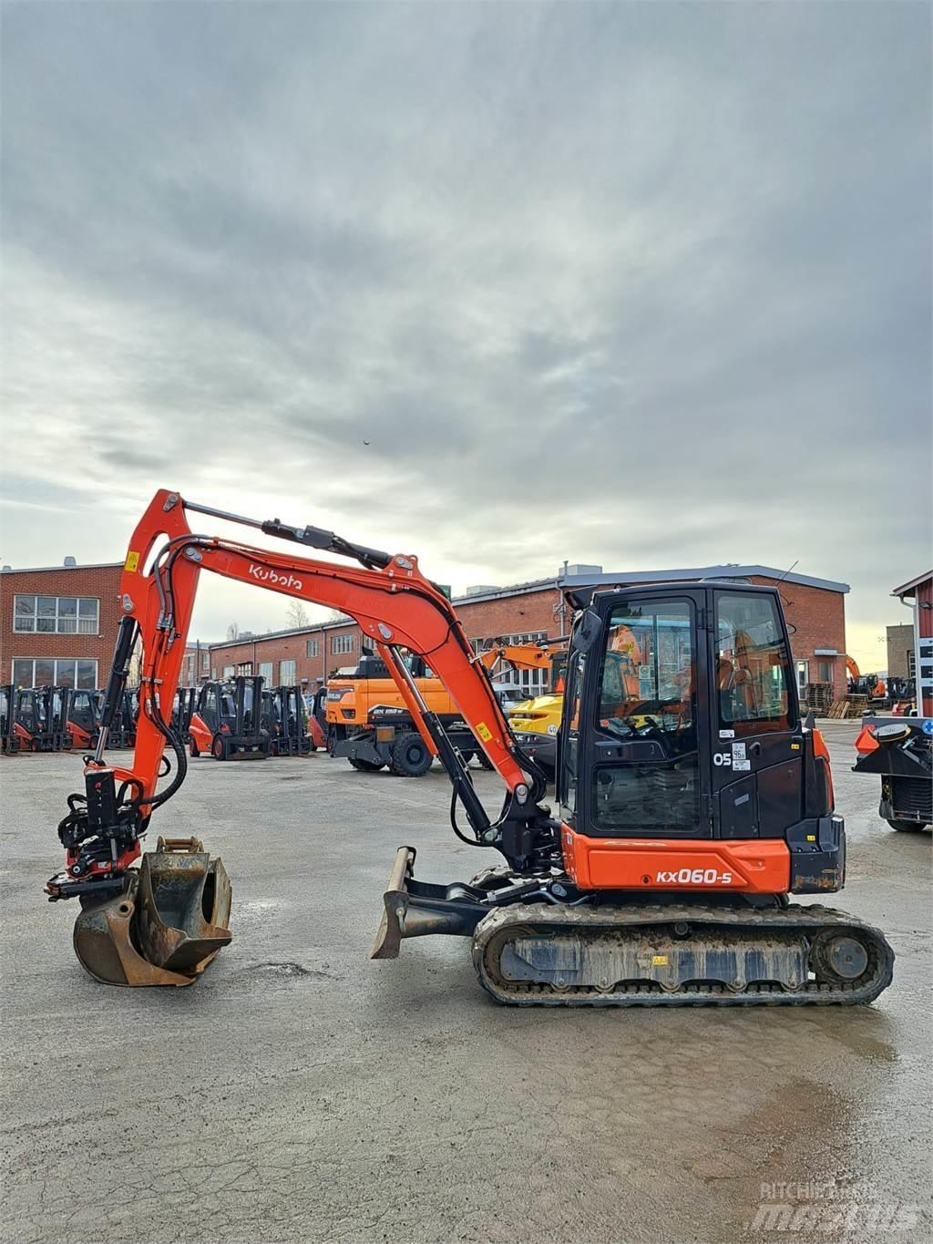 Kubota KX060-5 Mini pelle < 7t