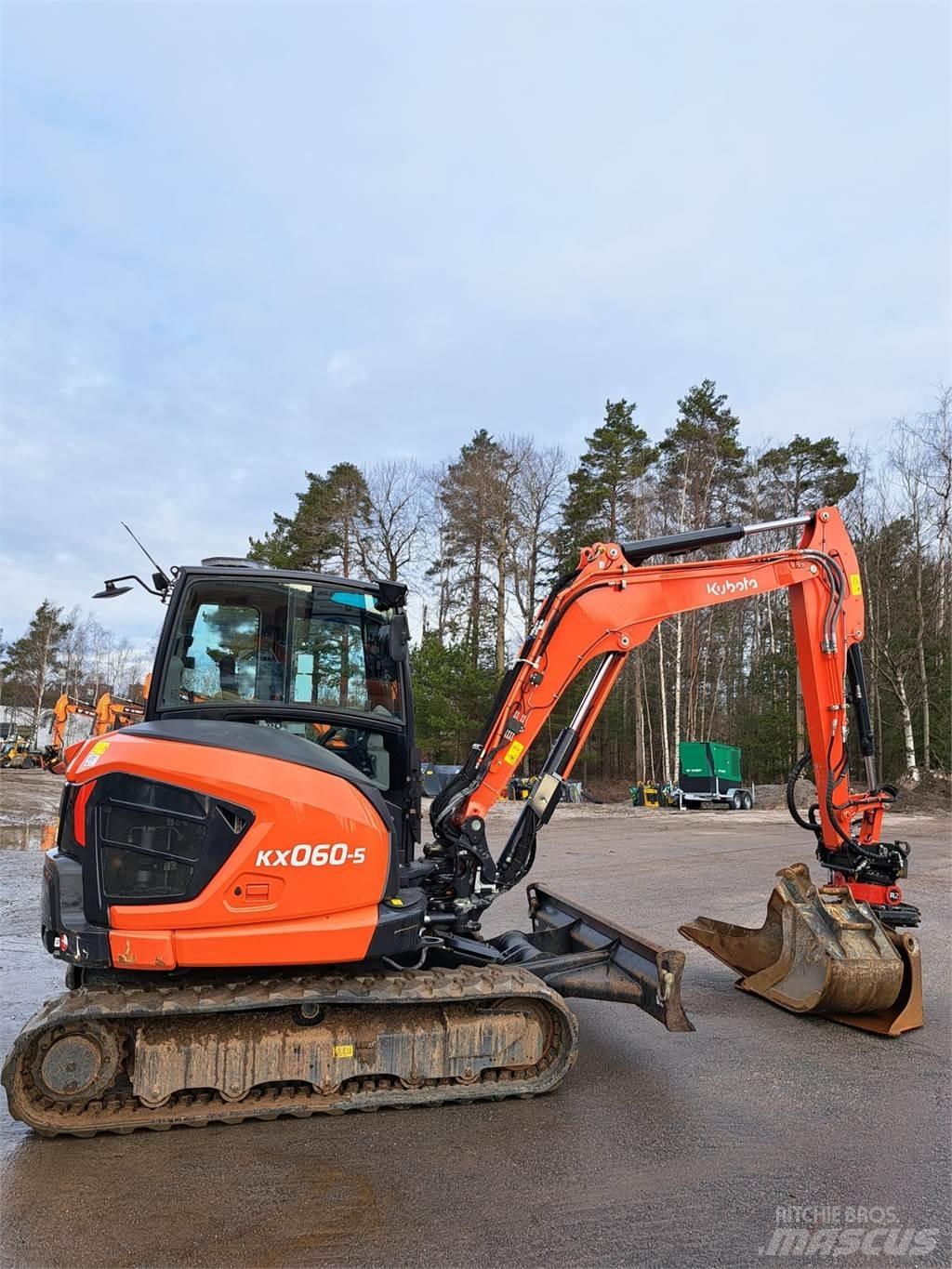 Kubota KX060-5 Mini pelle < 7t