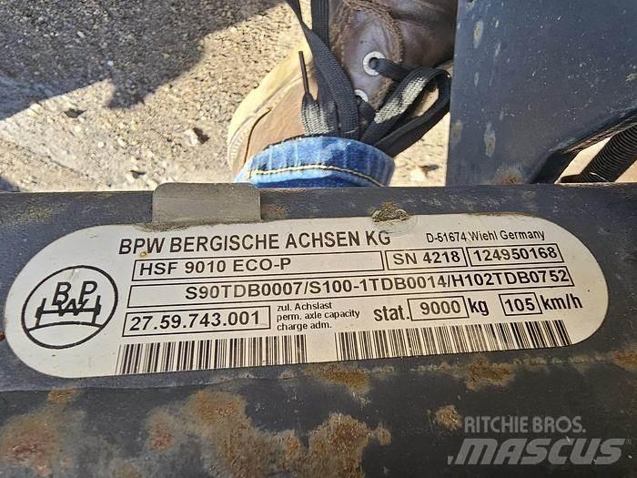 BPW HSF 9010 ECO P Essieux