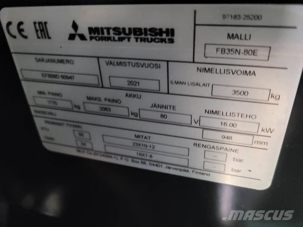 Mitsubishi FB 35 N Chariots élévateurs électriques