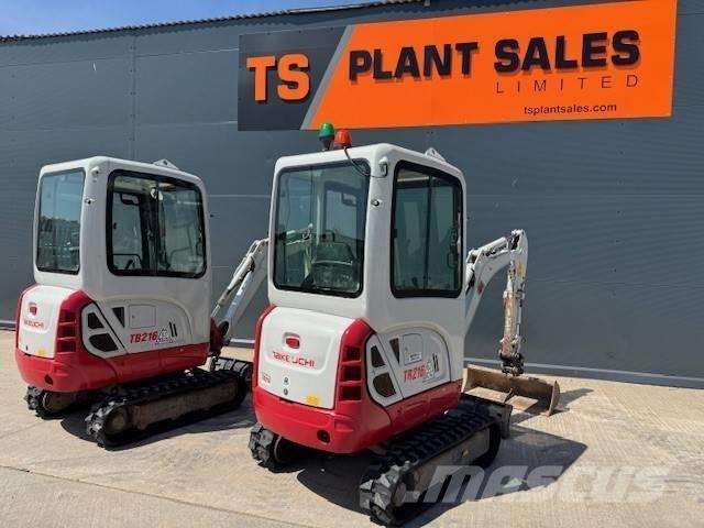 Takeuchi TB 216 Mini pelle < 7t