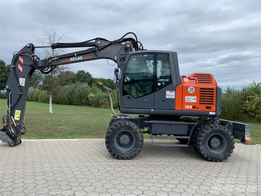 Atlas 180WSR-BLUE Pelle sur pneus