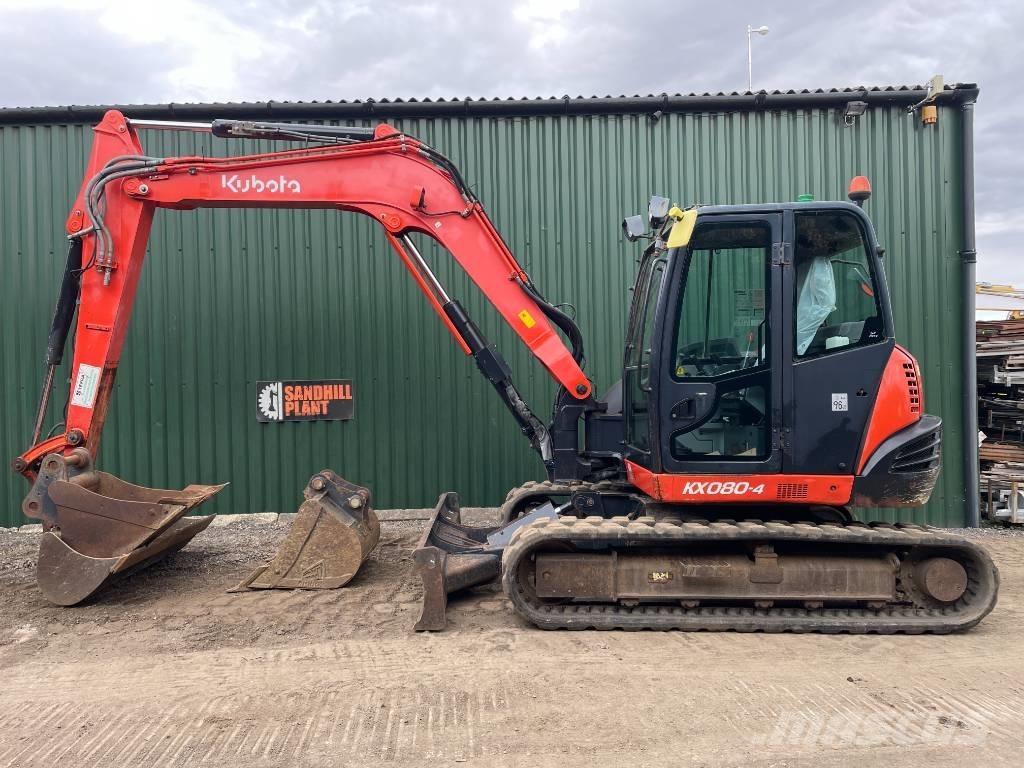 Kubota KX 080-4 Mini pelle 7t-12t