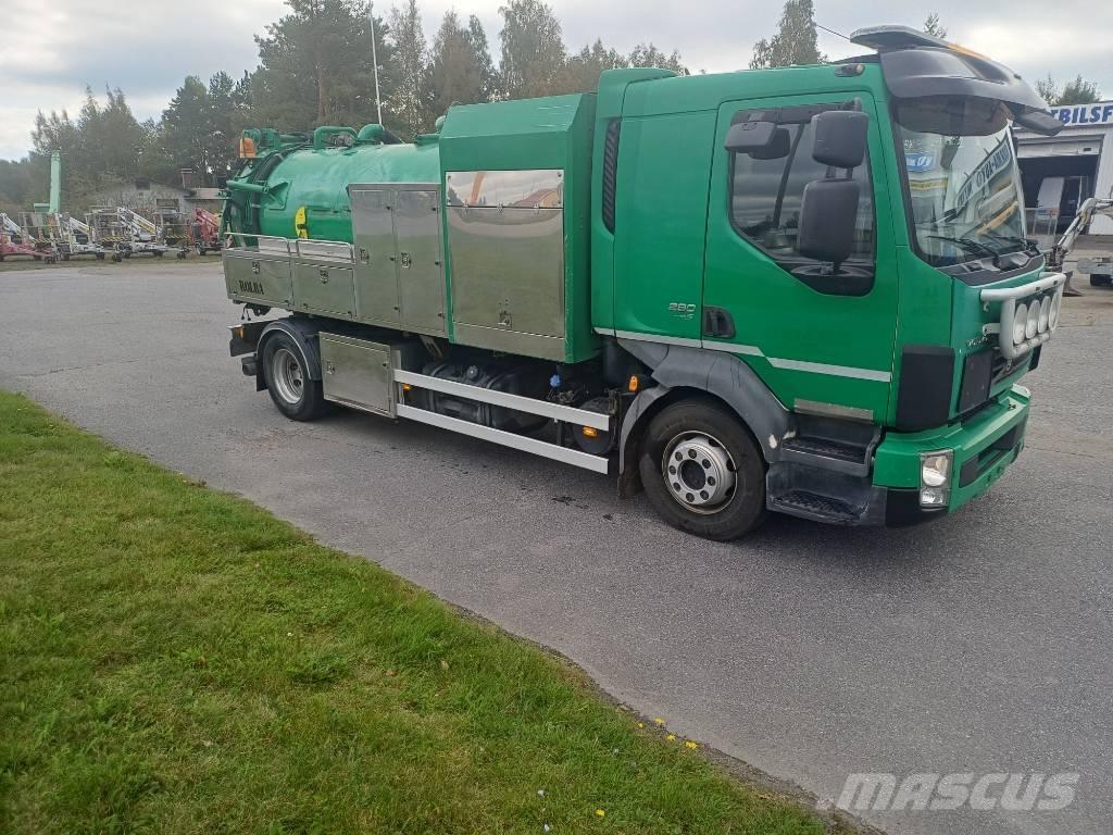 Volvo FL 280 Camion aspirateur, Hydrocureur