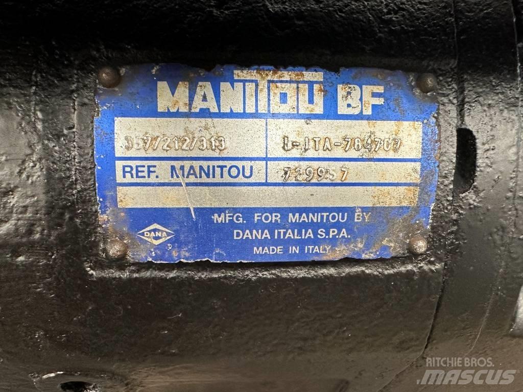 Manitou 357/212/313 Essieux