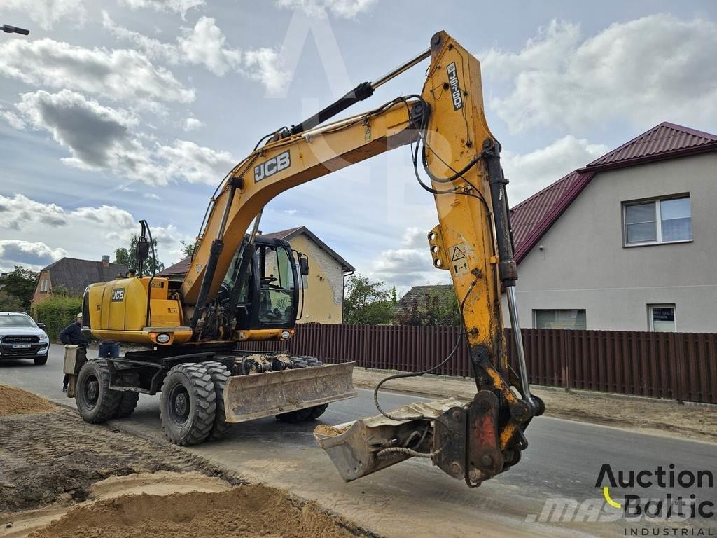 JCB JS 160 W Pelle sur pneus