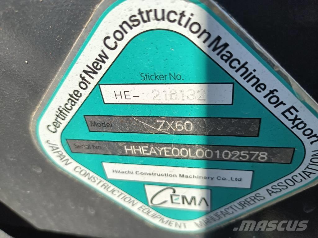 Hitachi 60 Pelle sur chenilles