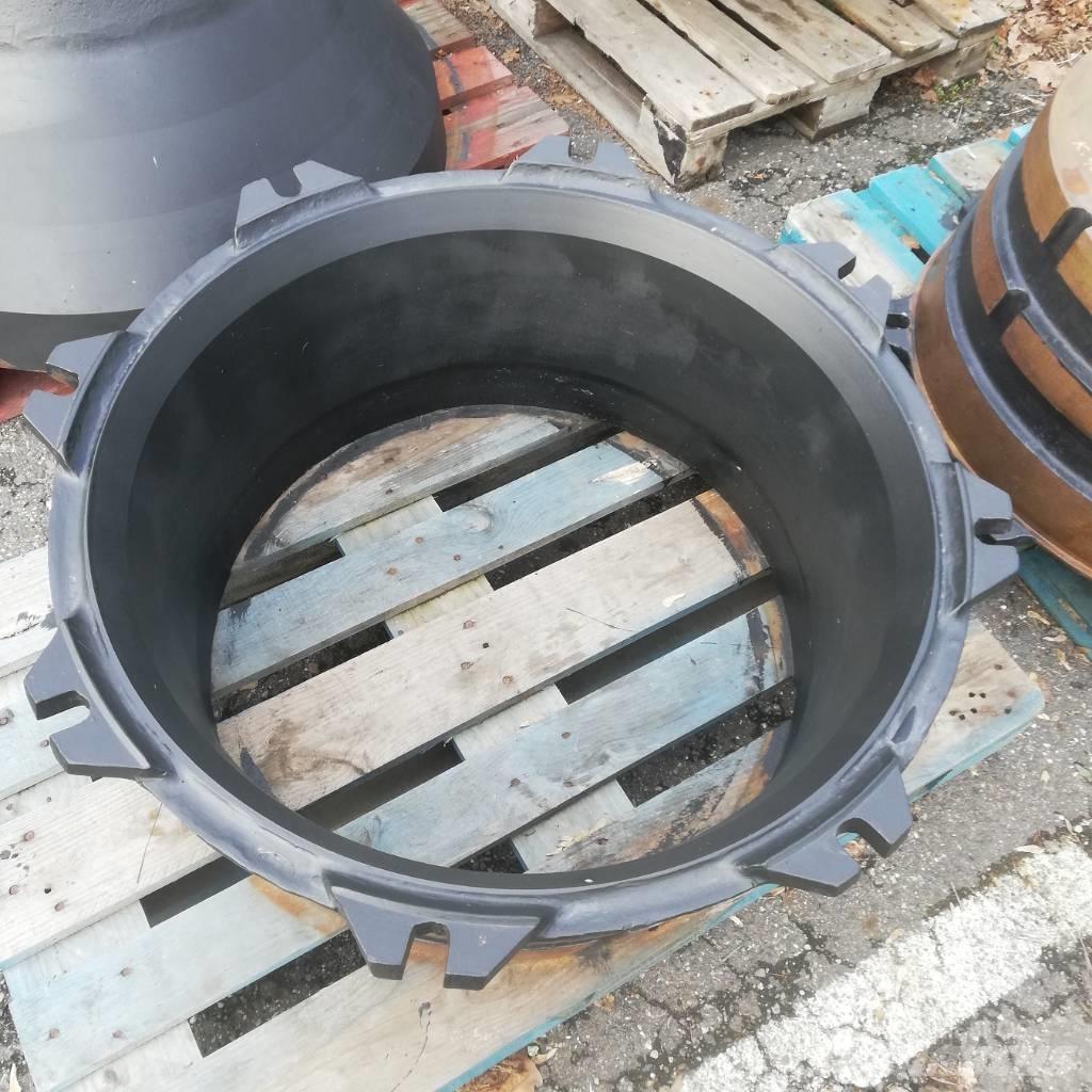  HCU 7-160 Bowl Liner Concasseur