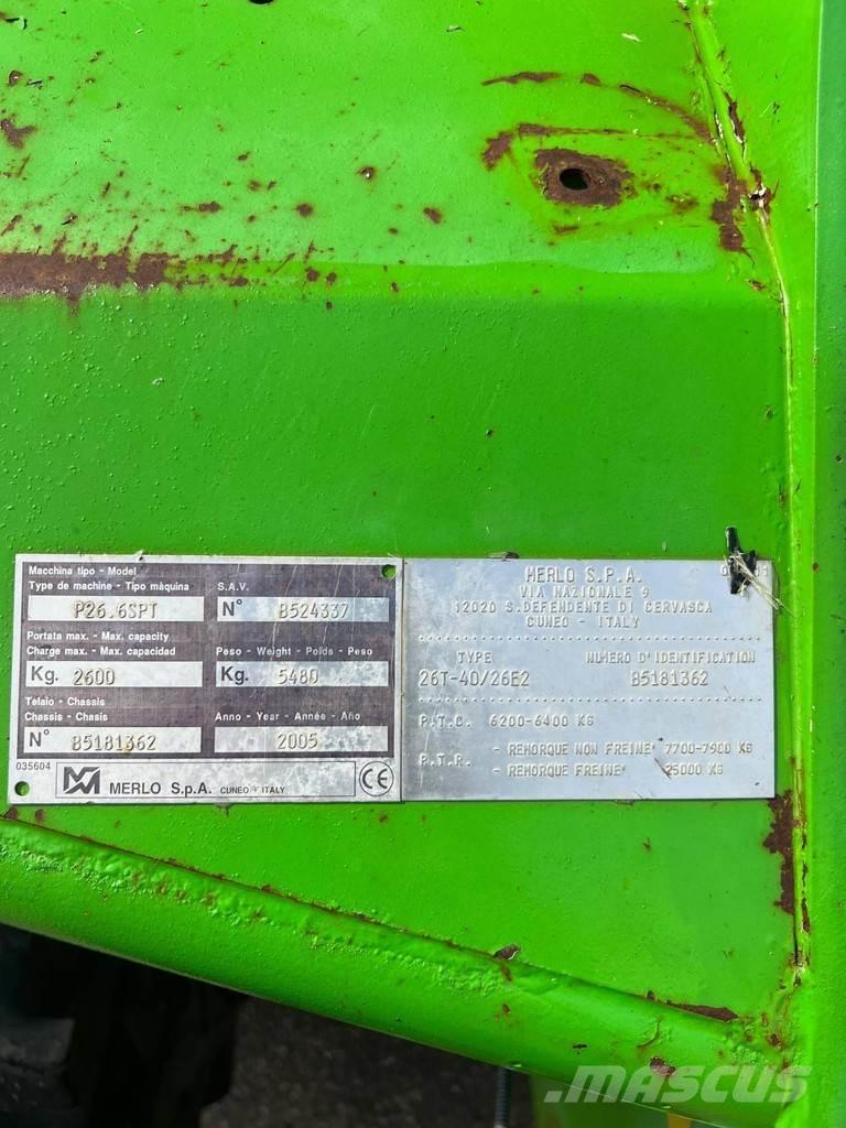 Merlo P26.6 SPT Chariot télescopique