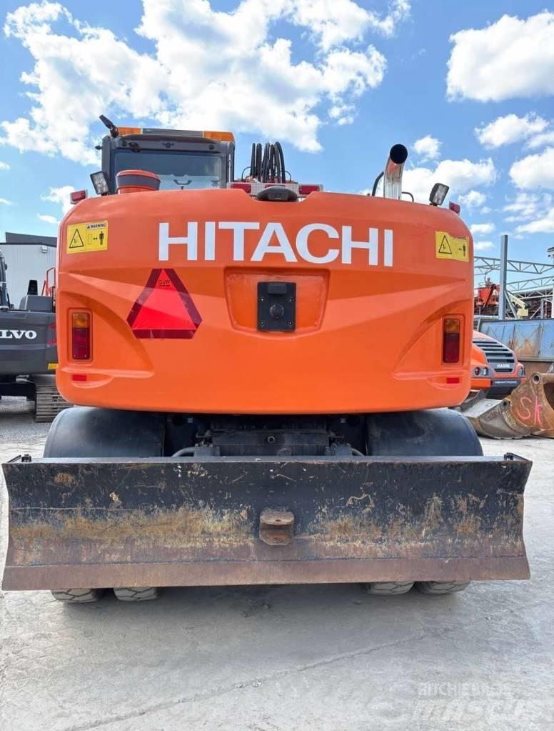 Hitachi ZX 145 W-3 Pelle sur pneus